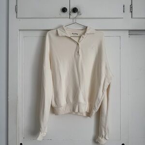 Eterne Polo Sweatshirt - Cream